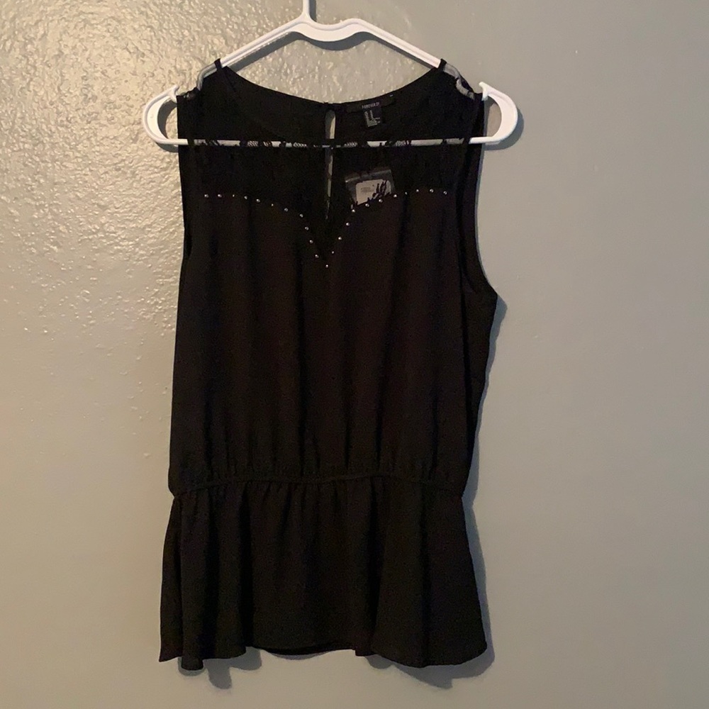 Simple Black Tank Top